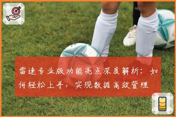 雷速专业版功能亮点深度解析：如何轻松上手，实现数据高效管理